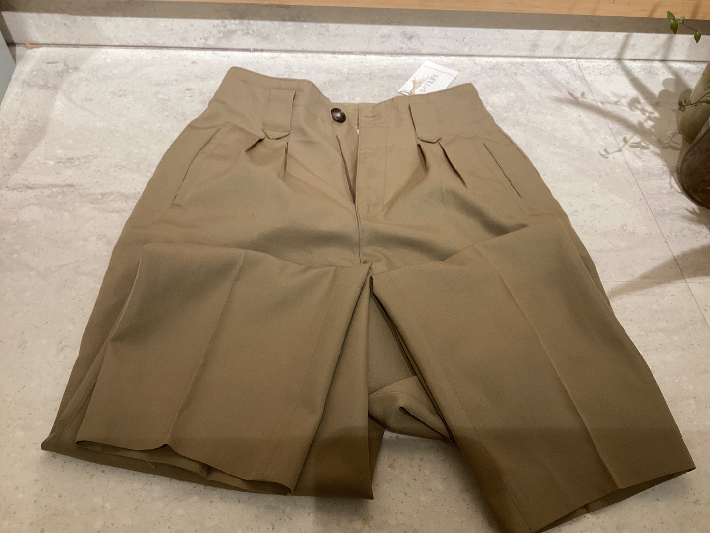 Khaki slacks