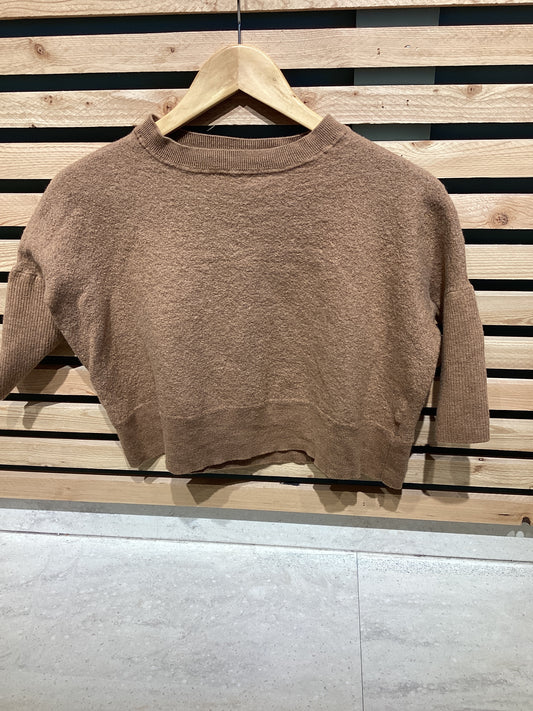 Wool Cropped Sweater