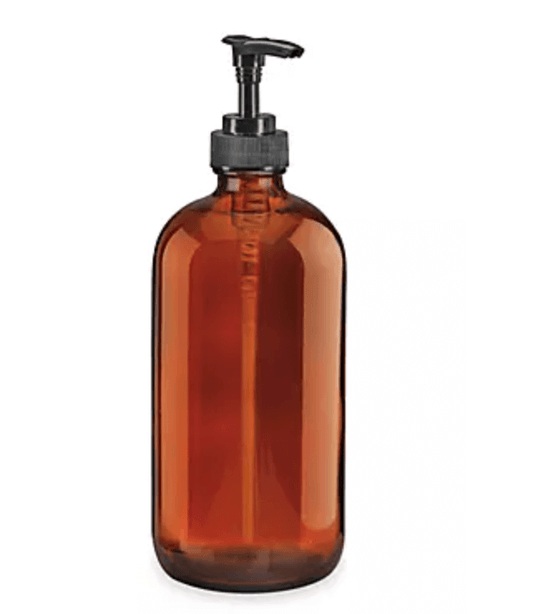 16 oz Amber Bottle