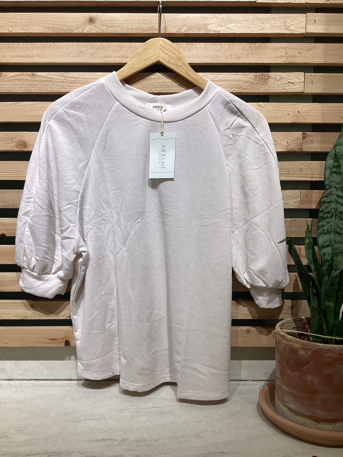 Short Sleeve Sweatshirt