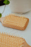 Bamboo and Natural Rubber Ball Tip Pin Hairbrush
