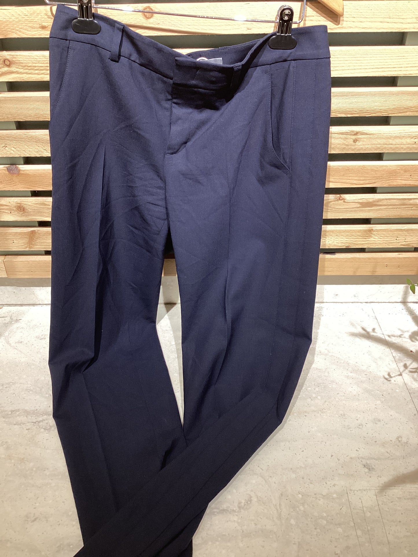 Vince navy skinny slacks