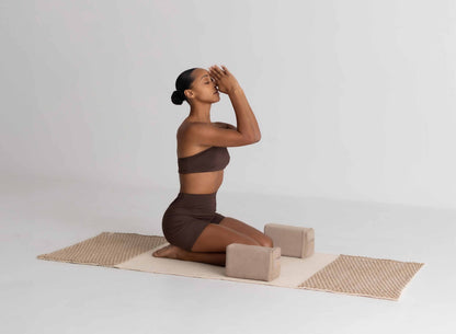 Yoga Block - Naturally Dyed Organic Cotton