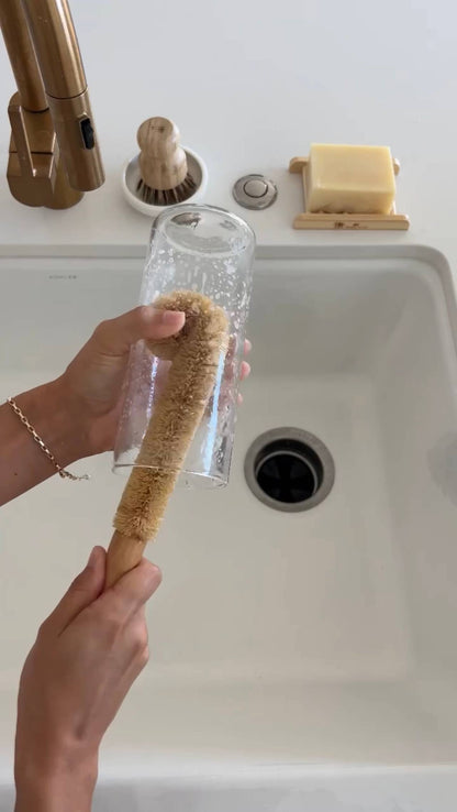 Coconut Bottle Cleaning Brush