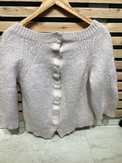 Mohair/Wool Button Down Sweater