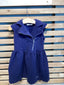 Mayoral Girl Navy blue half zip dress