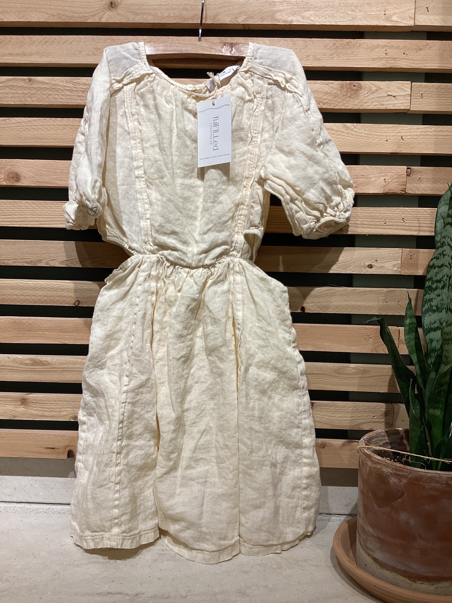 Girl’s Linen Dress