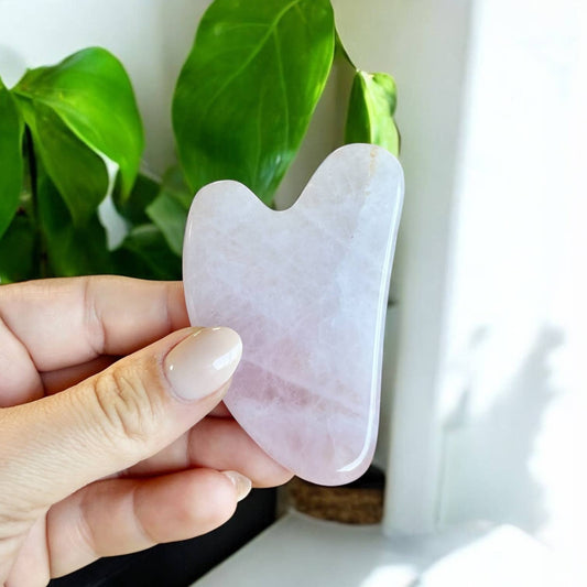 Gua Sha Stone | Rose Quartz