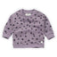 Animal Print Sweatshirt - Ice Purple