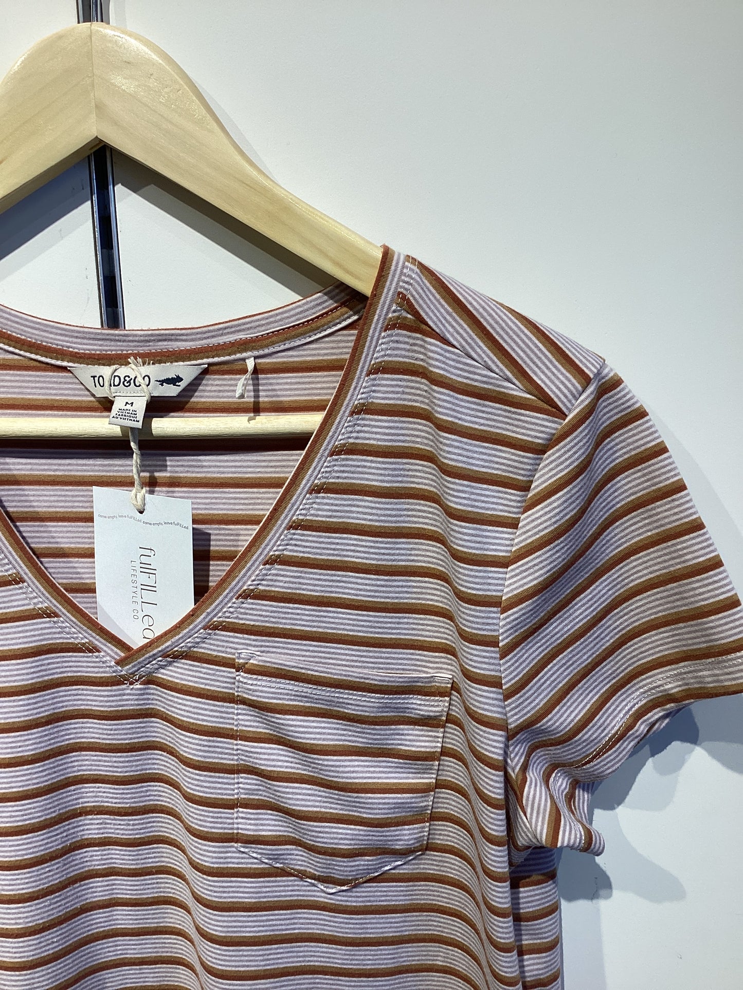 Toad & Co. Second-hand Striped Tee