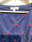 Cotton Dress with Embroidered Cherries