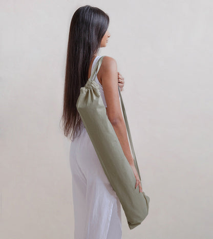 Jade & Jute - Naturally Dyed Herbal Yoga Mat