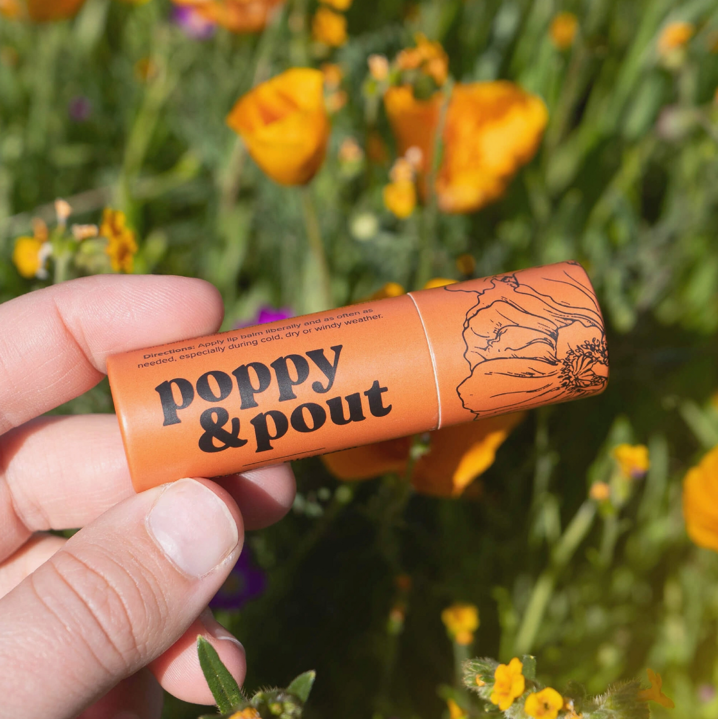 Poppy and Pout Lip Balm