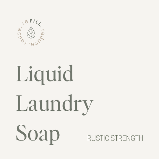 Rustic Strength Liquid Laundry Detergent (reFILL)