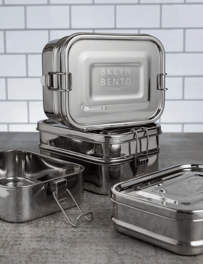 Stainless Steel BKLYN Bento Lunchbox