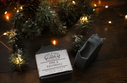 Pine + Patchouli Soap Bar