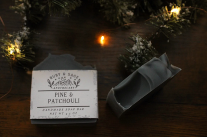 Pine + Patchouli Soap Bar