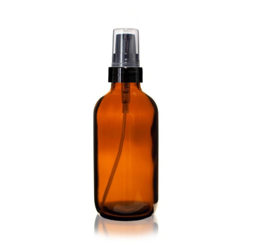 4 oz Amber Spray Bottle