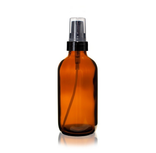 4 oz Amber Spray Bottle