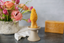 Morel Mushroom Beeswax Candle
