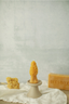Morel Mushroom Beeswax Candle