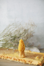 Morel Mushroom Beeswax Candle