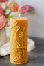 Apiana Blooms Beeswax Candles