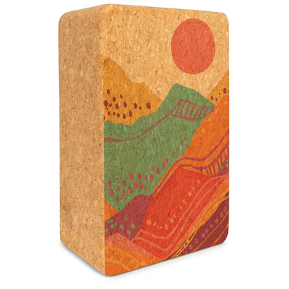 Spirit Rising Cork Yoga Block