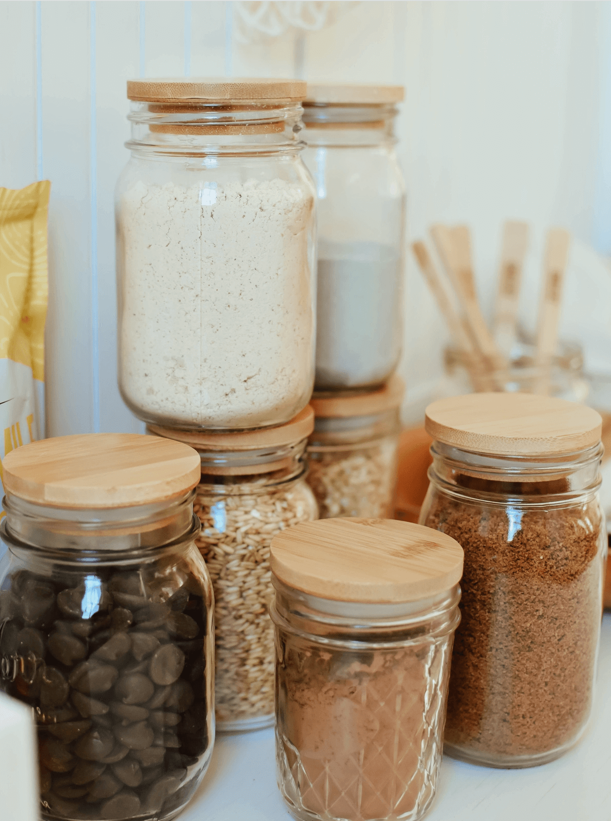 Bamboo Jar Lid