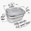 Stainless Steel BKLYN Bento Lunchbox