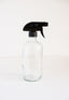 16 oz Glass Bottle with Spray