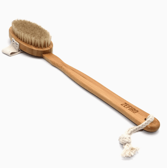 Dry/Wet Long Handle Body Brush