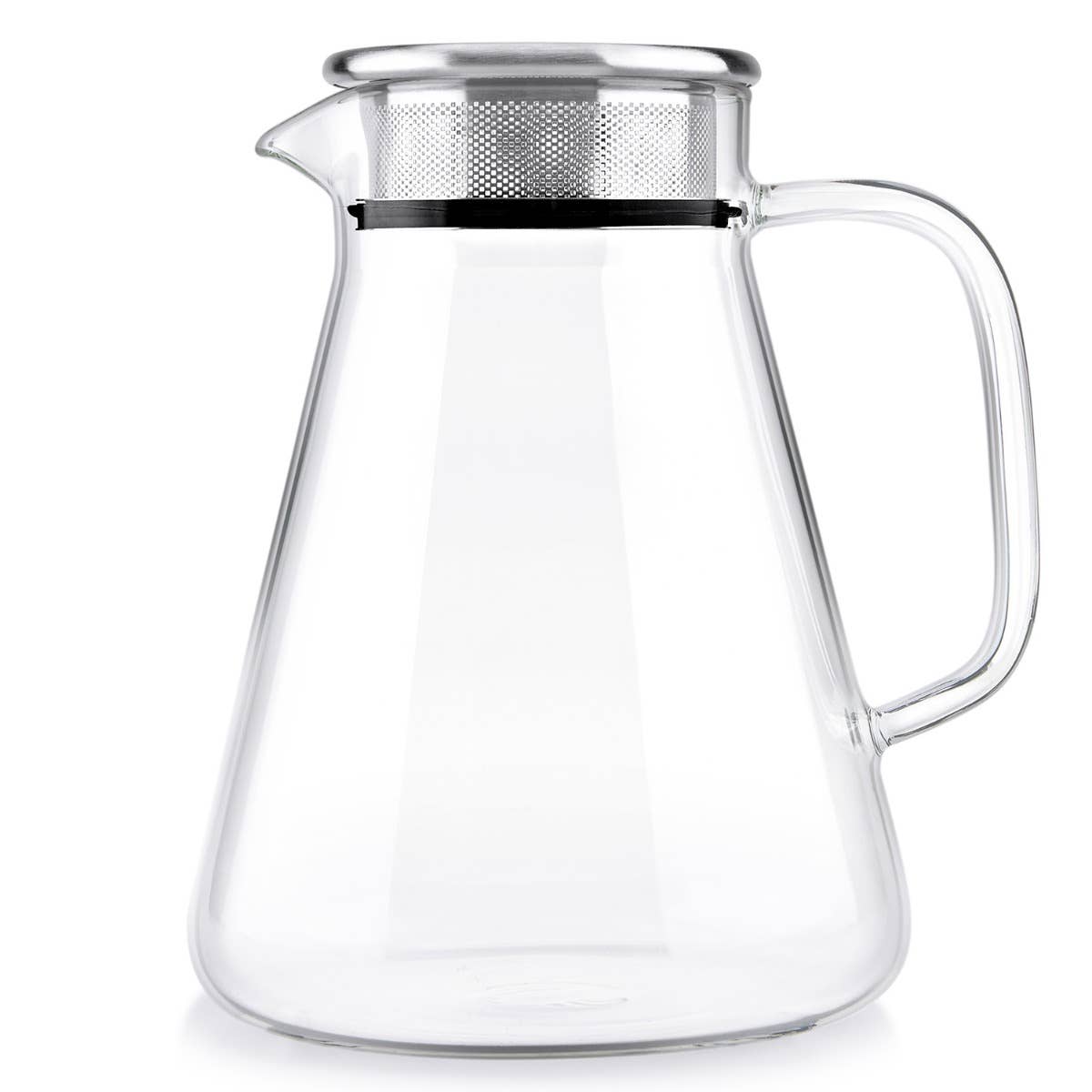 Teabloom Ceylon One-Touch Glass Tea Maker