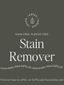 Stain Remover reFILL Bottle Label