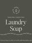 Laundry Soap reFILL Bottle Label