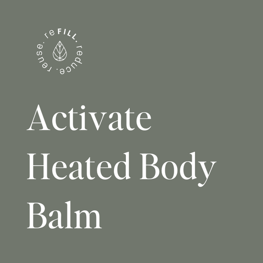 Activate heated body balm