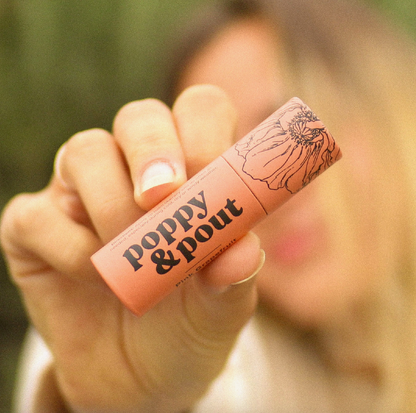 Poppy and Pout Lip Balm