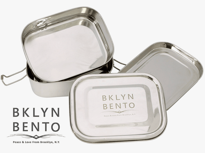 Stainless Steel BKLYN Bento Lunchbox