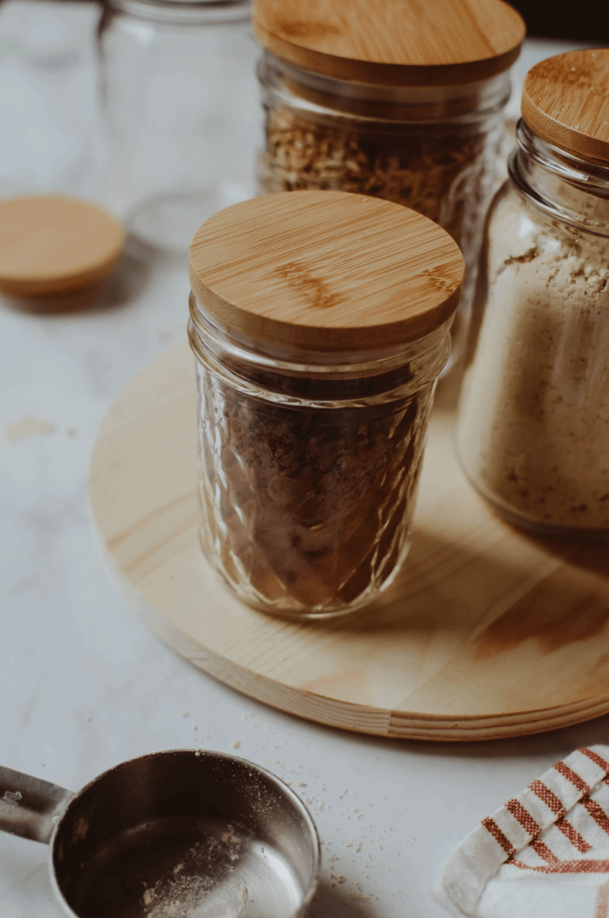 Bamboo Jar Lid