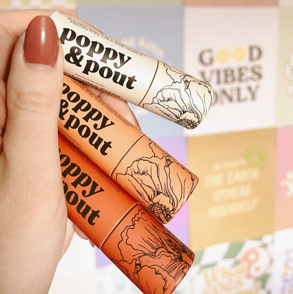 Poppy and Pout Lip Balm