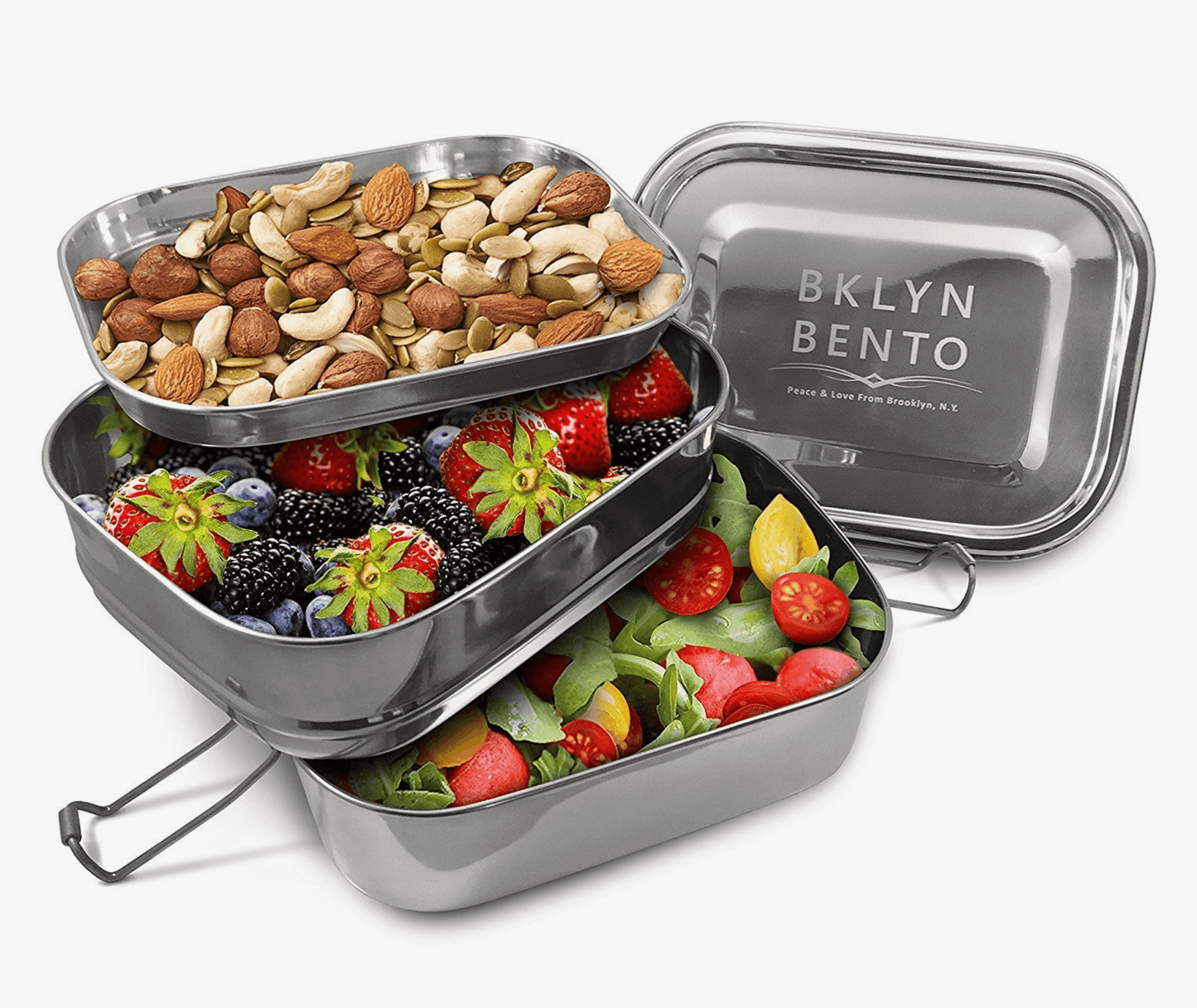 Stainless Steel BKLYN Bento Lunchbox