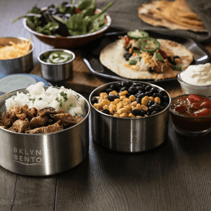 Stainless Steel Containers, 4-Piece Set